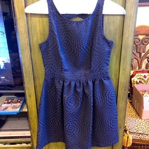 Navy Tea dress